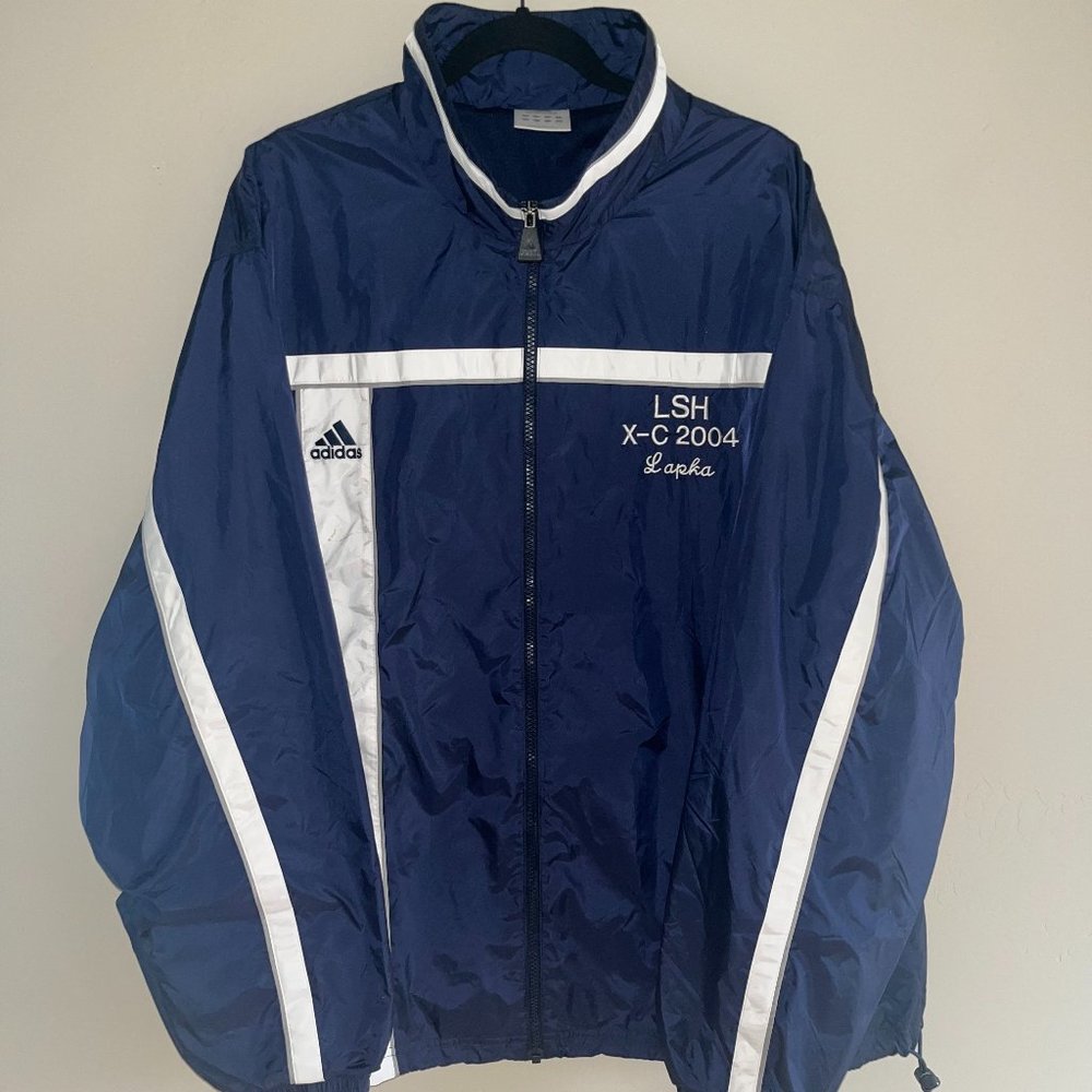 Adidas Track Jacket Navy - XL (NWT)